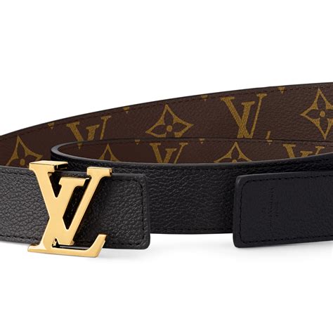 cintura louis vuitton con la v unita|Cintura LV Initiales 30 mm reversibile .